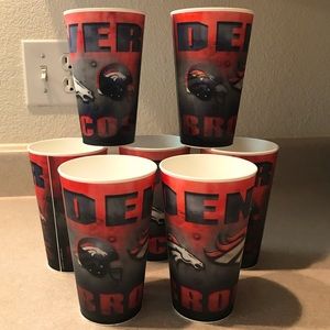 Denver Broncos 12oz cups
